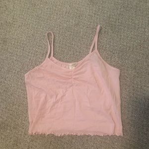 Pink tillys tank top